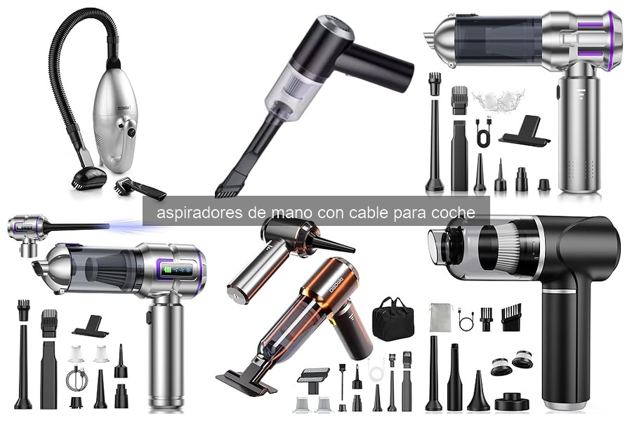 Problemas Comunes al Usar Aspiradores de Mano con Cable para Coche