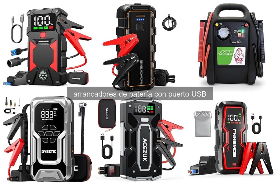 Problemas comunes al usar un arrancador de batería USB