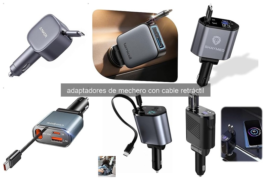 Problemas comunes con adaptadores de mechero retráctiles