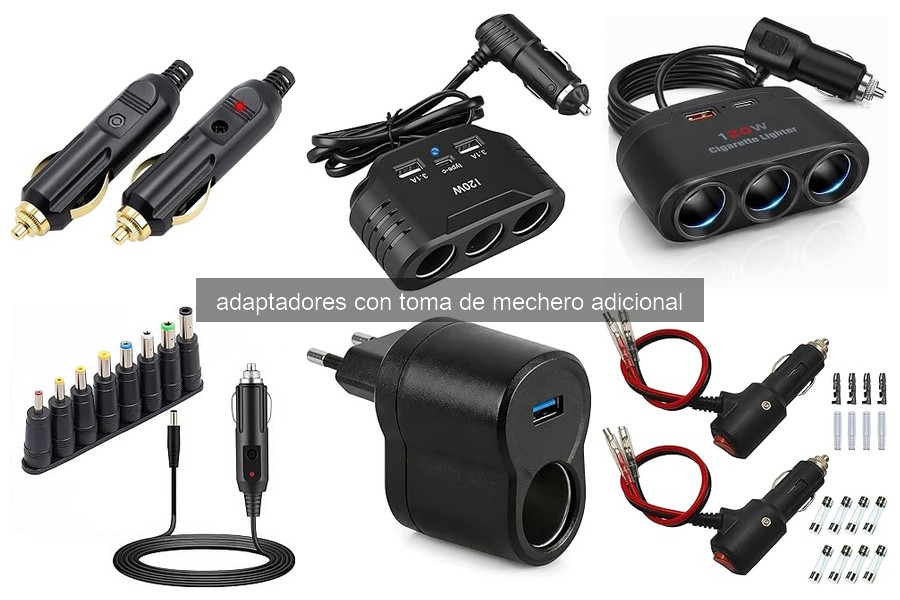 Problemas comunes con adaptadores de mechero y soluciones