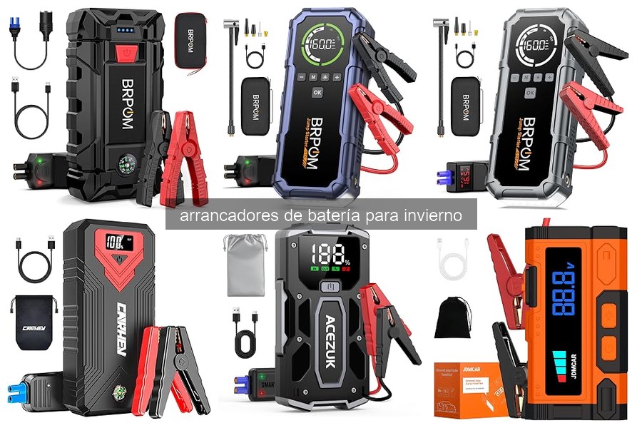 Problemas comunes con arrancadores de batería en invierno