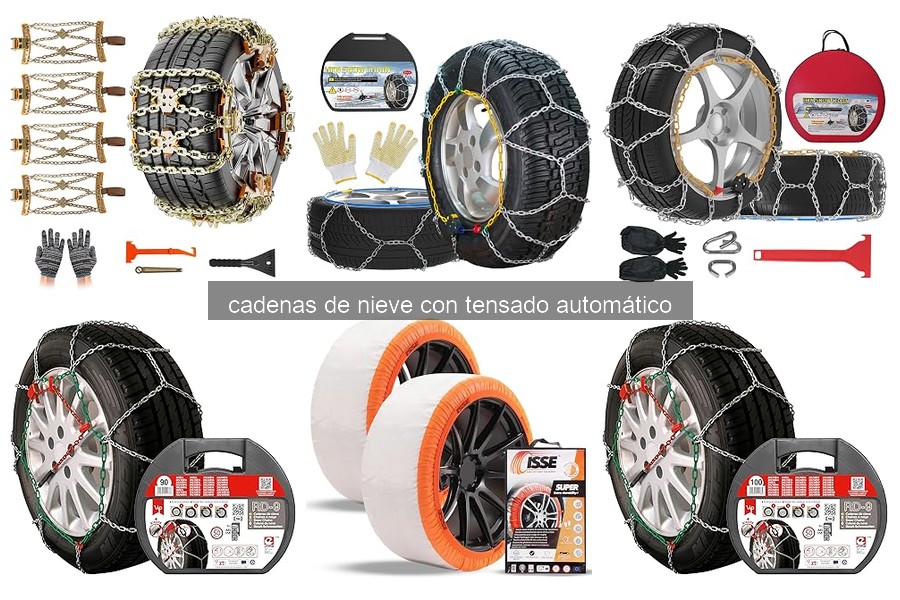 Problemas comunes con cadenas de nieve automáticas y soluciones