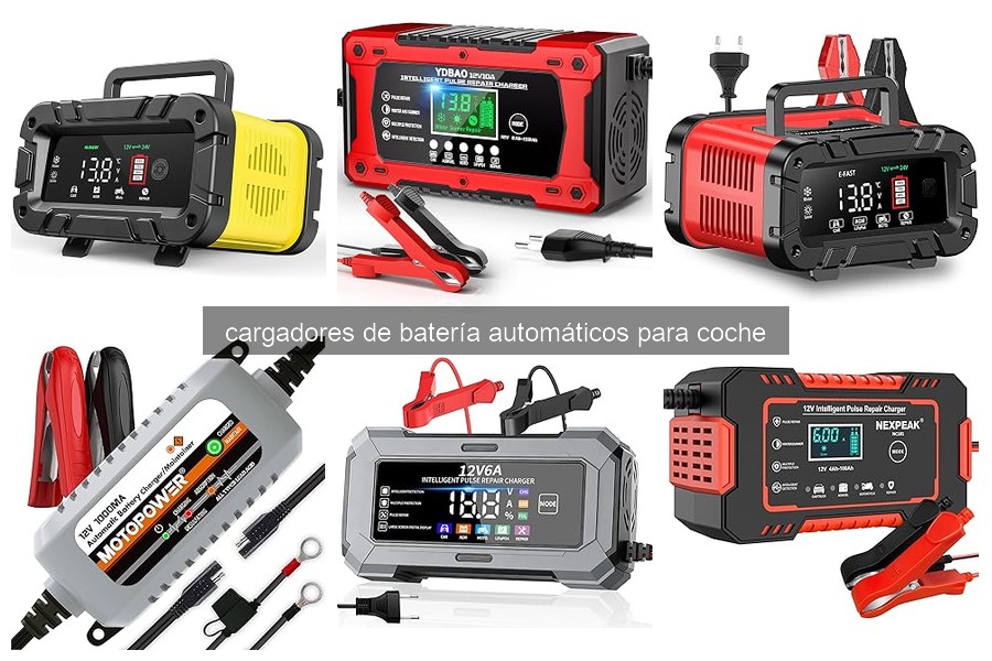 Problemas comunes con cargadores automáticos de batería