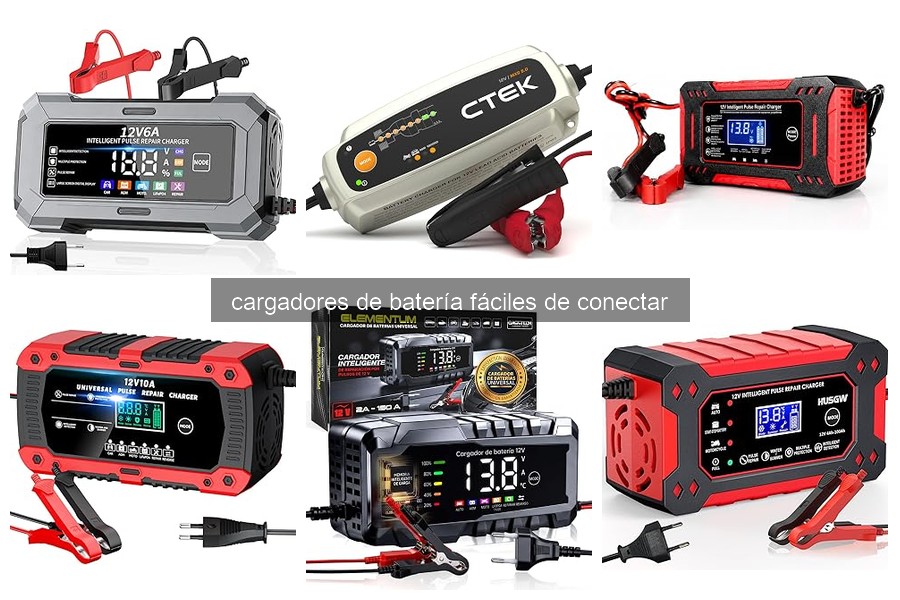 Problemas comunes con cargadores de batería fáciles de conectar