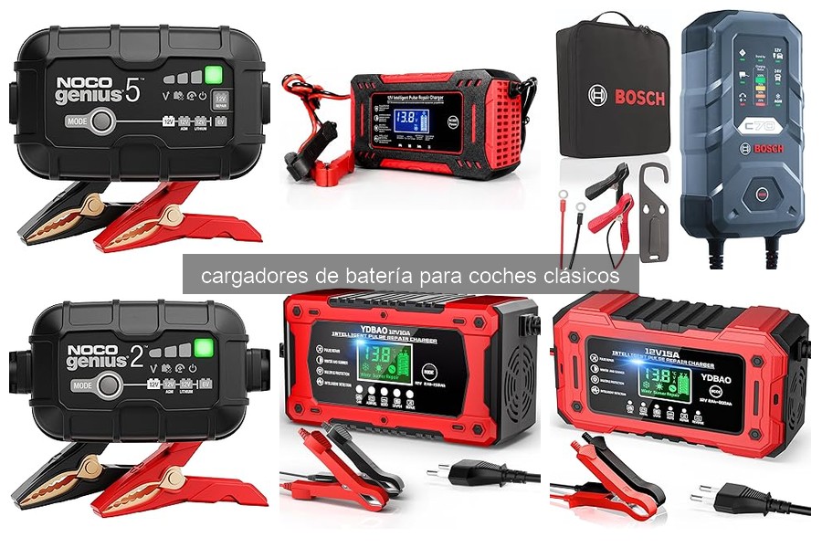 Problemas comunes con cargadores de batería para coches clásicos