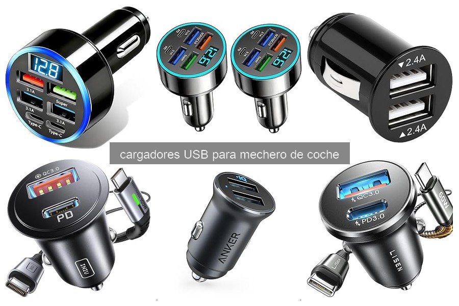 Problemas comunes con cargadores USB para mechero de coche