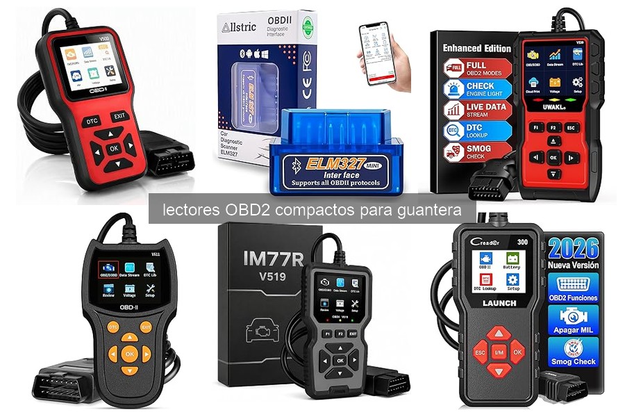 Problemas comunes con lectores OBD2 compactos y soluciones