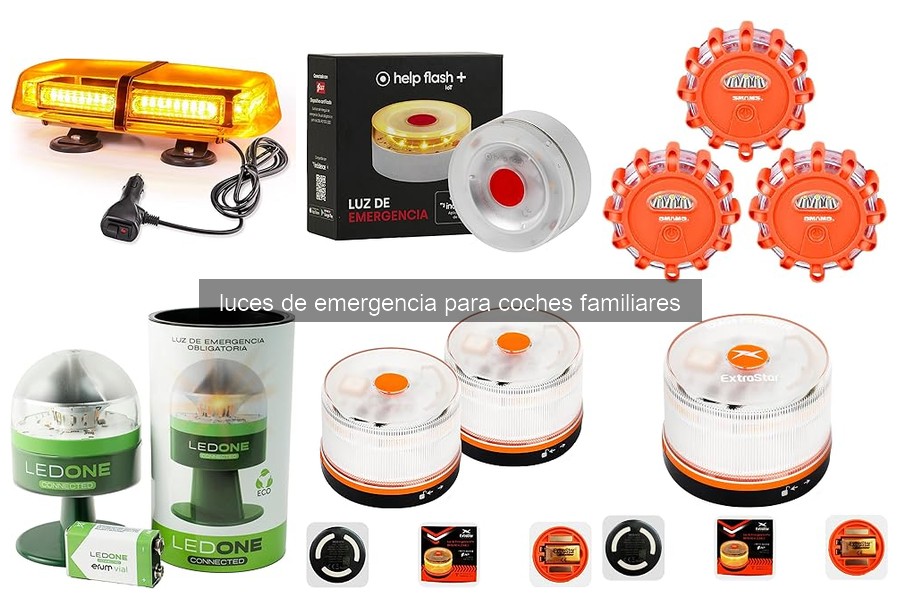 Problemas comunes con luces de emergencia en coches familiares