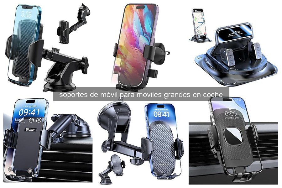 Problemas comunes con soportes de móvil en coches grandes