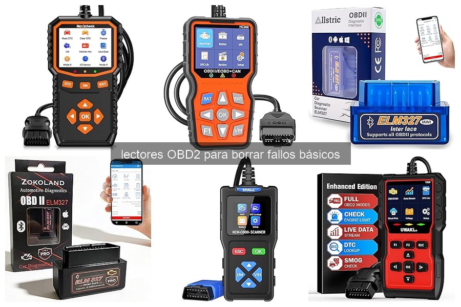 Problemas comunes que detectan los lectores OBD2