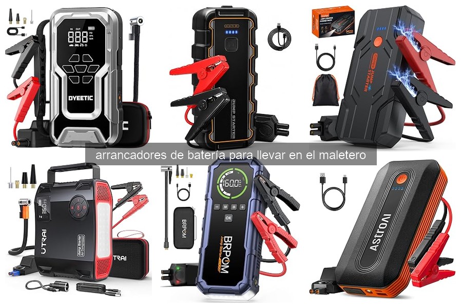 ¿Qué es un arrancador de batería y cómo funciona?