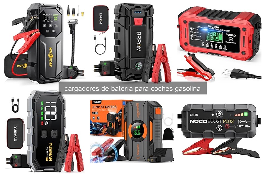 ¿Qué es un cargador de batería para coches gasolina?