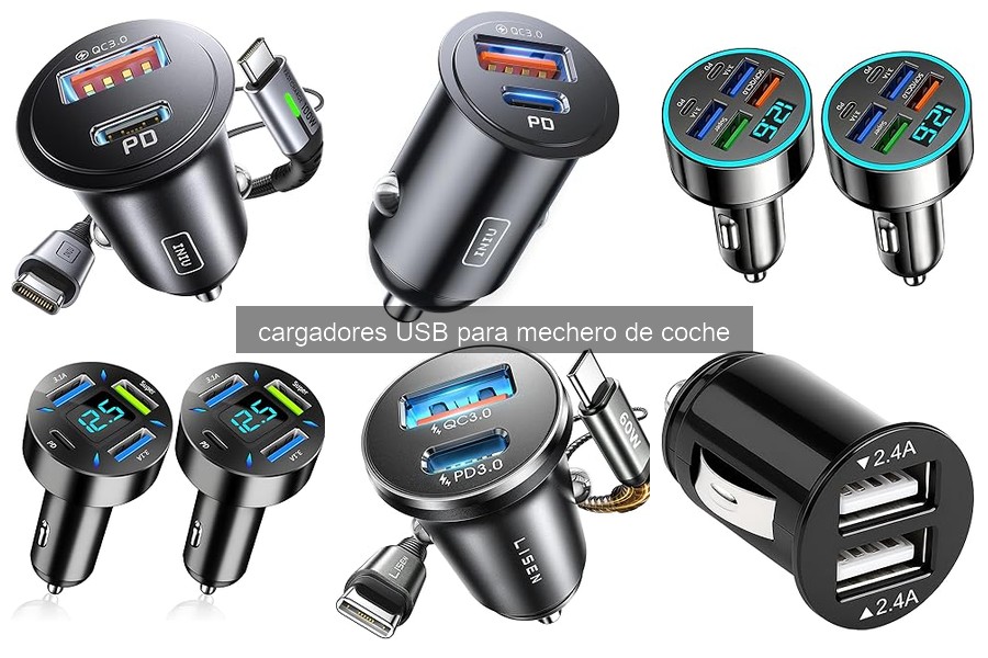 ¿Qué es un cargador USB para mechero de coche y cómo funciona?