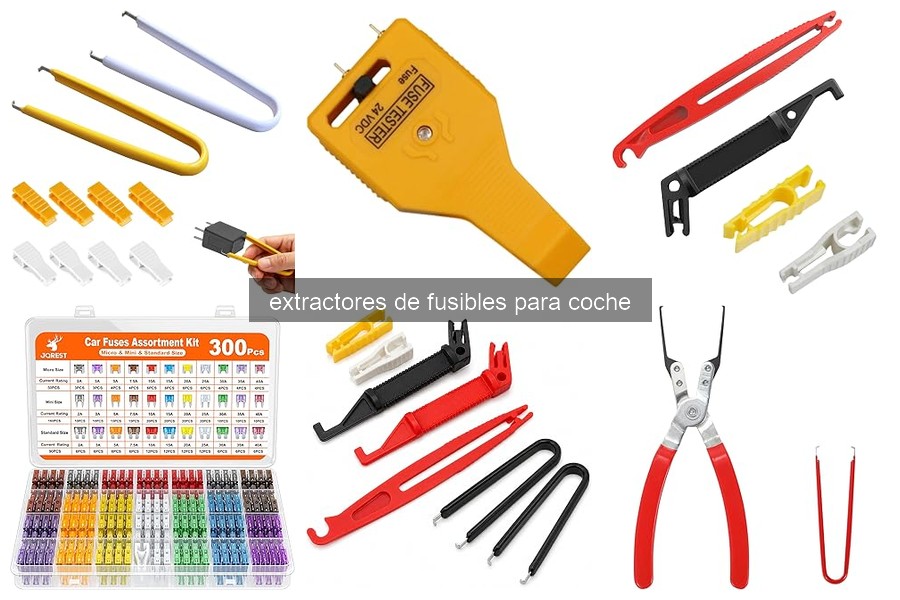 ¿Qué es un extractor de fusibles para coche y cómo funciona?
