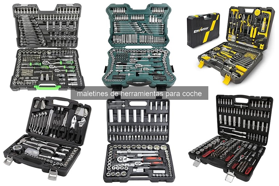 Qué incluir en un maletín de herramientas para coche