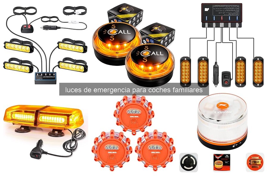 ¿Qué Son las Luces de Emergencia para Coches Familiares?