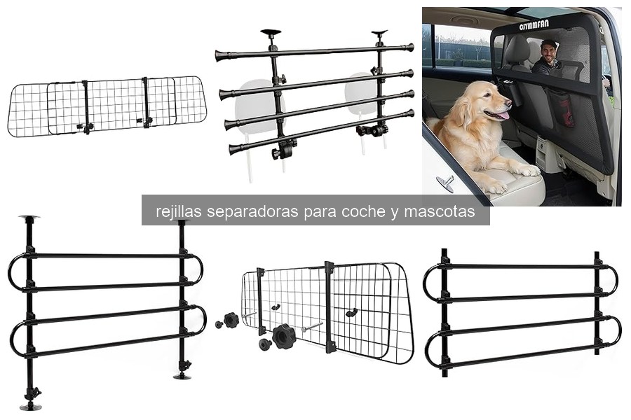 ¿Qué son las rejillas separadoras para coche y mascotas?