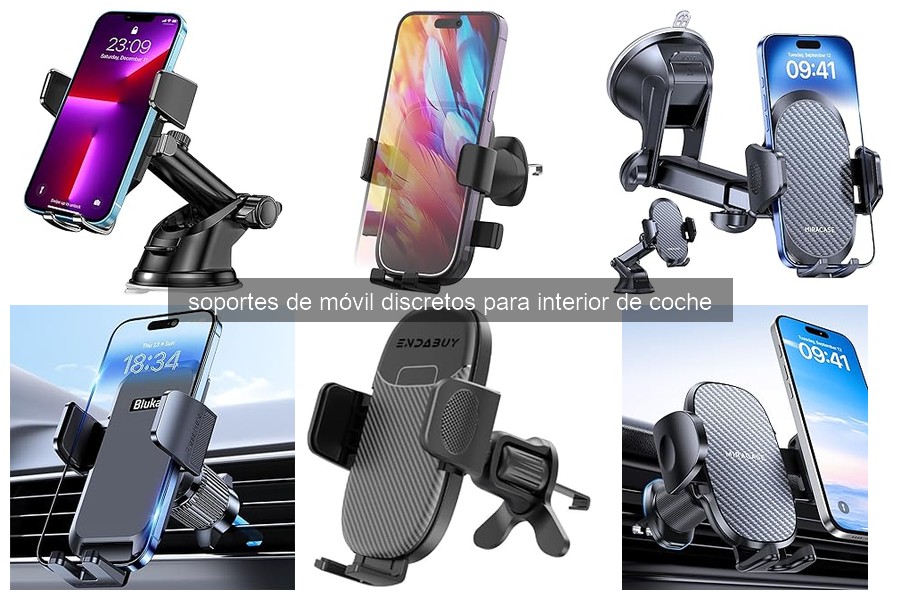 Solucionando problemas con soportes de móvil en el coche