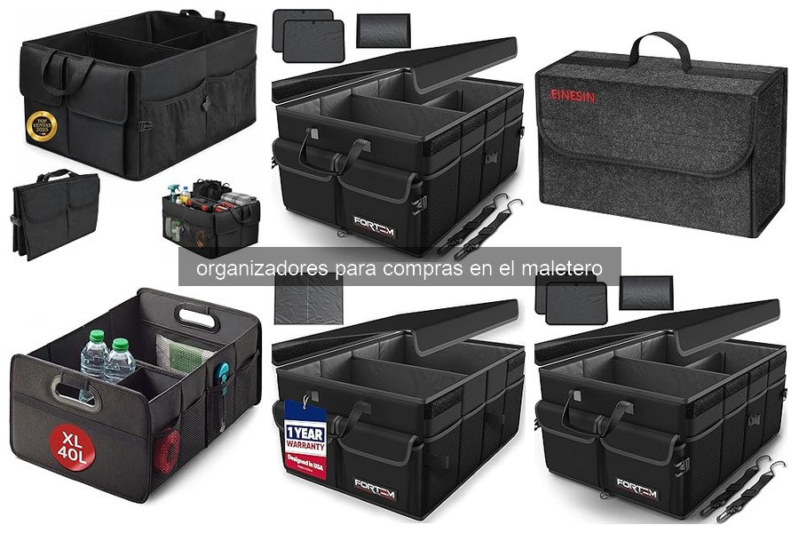 Tipos de organizadores para maletero: ¡Descubre el mejor para ti!