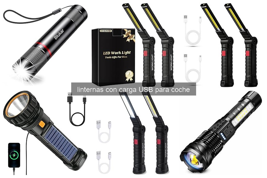 Ventajas de las linternas con carga USB para coches