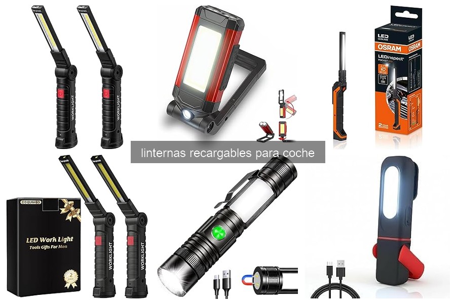 Ventajas de las Linternas Recargables para Coche