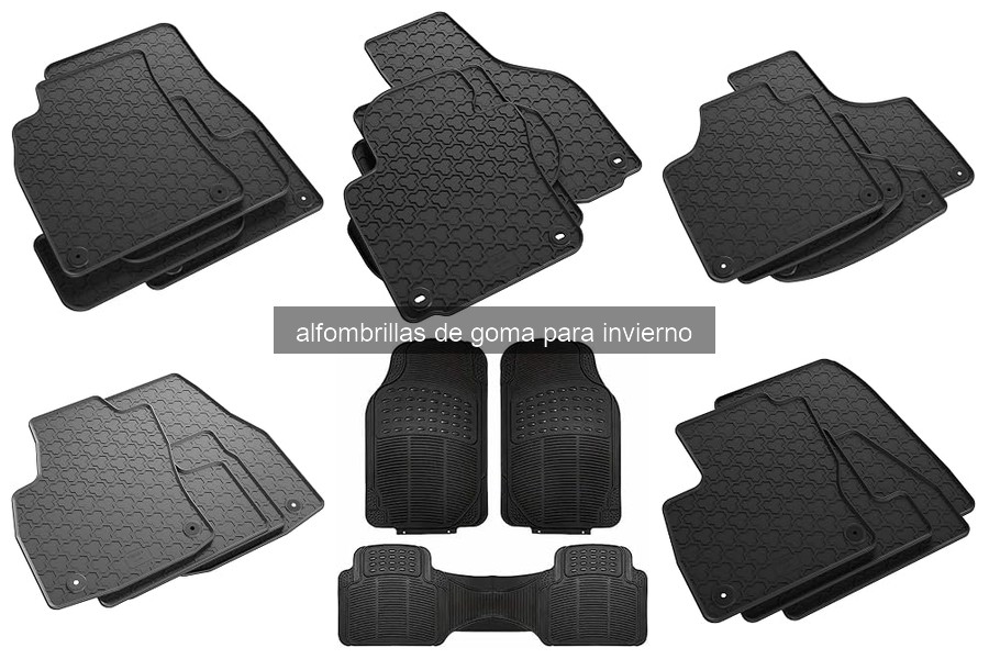 Ventajas de usar alfombrillas de goma para invierno