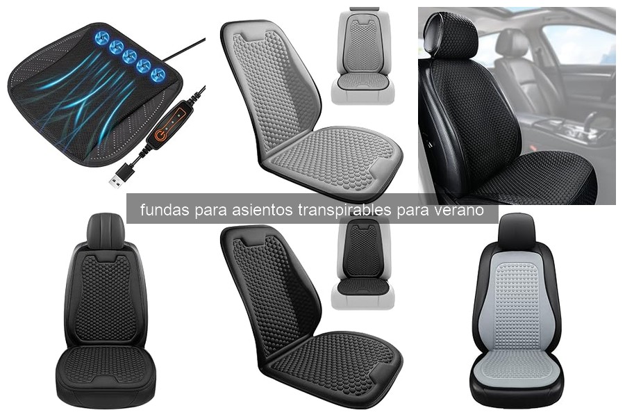 Ventajas de usar fundas transpirables para asientos en verano