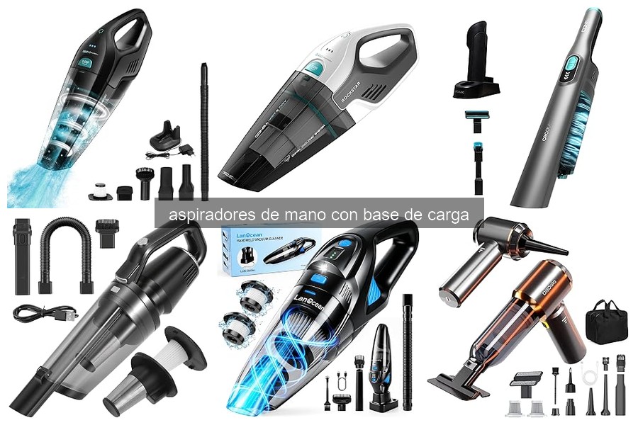 Ventajas de usar un aspirador de mano con base de carga