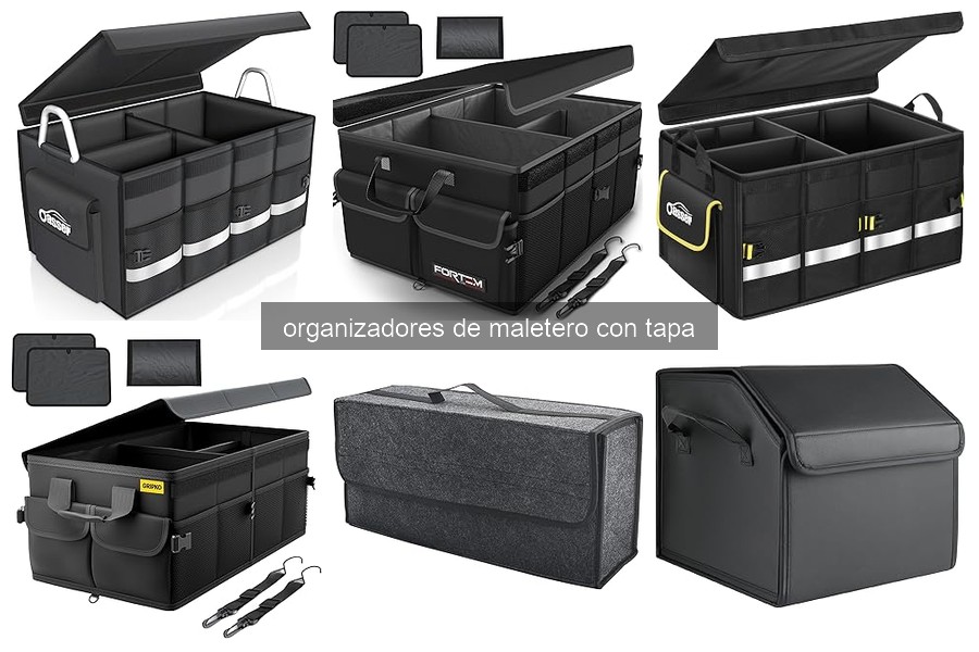 Ventajas y desventajas de los organizadores de maletero con tapa