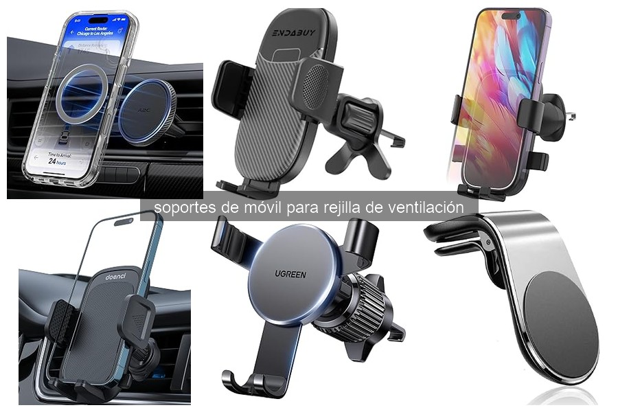 Ventajas y desventajas de los soportes de móvil para rejilla de ventilación