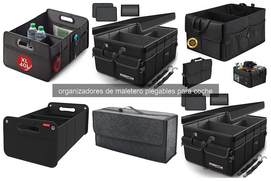 Ventajas y desventajas de organizadores de maletero plegables